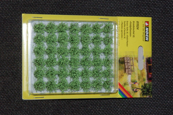 07024 Noch Grasbüschel XL "Feldpflanzen" 42 Stück
