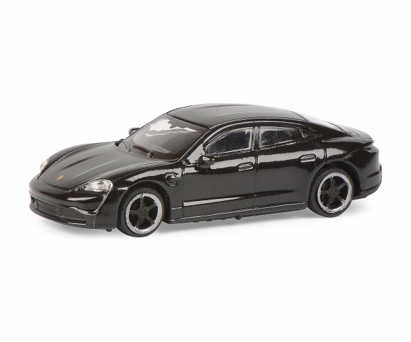 452655900 Schuco Porsche Taycan, schwarz, M1:87