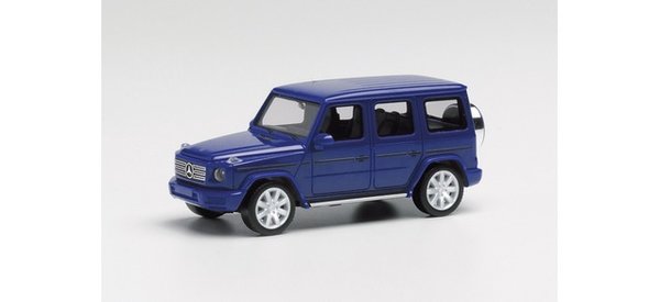 420280-002 Herpa Mercedes-Benz G-Klasse, dunkelblau, M1:87
