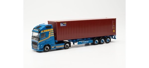 316279 Herpa Volvo FH Gl. XL 2020 Container-Sattelzug "Kollmeyer/Beacon" (Nordrhein-Westfalen, M1:87